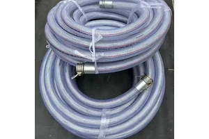 Industrial PVC Steel Wire Hose Oil Resistant Acid & Alkali Resistant for Chemical Liquid Delivery Factory Direct