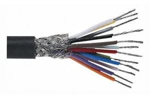 Shielded PE Insulated Low Voltage Copper Core Braid Shielded PVC Instrument Cable Computer Control Cable