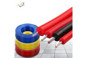 High Voltage Silicone Ignition Spark Plug Wire 200℃ Heat Resistant Insulated Cable 10KV 15KV 20KV For Engine And Industrial Use