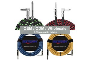 Customized 3M Cable Usb to 6.35mm Cable De Guitarra Cable De Guitarra Electrica De 3 Metros