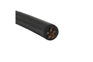 CE Certified HSFLEX-CP801 High-Flex PUR Control Cable 300/500V Oil-Resistant for Industrial Robotics Drag Chain Systems Machine