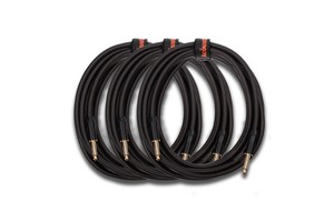 Wholesale High End 3M Double Shield Audio Cable Guitar Cord Instrument Guitar Cables with 1/4 Inch Golden Mono Jack