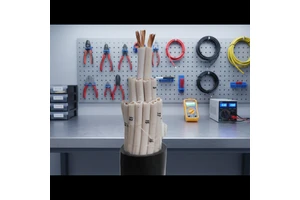 Highly Flexible Control Cable PVC Insulated with Voltage Range Automation Networks Coal Mine Control Cable