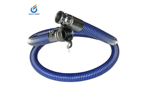China Manufacturer 3/4/5Inch Chemical Resistant Composite Hose Steel Wire Braided Oil Resistant Marine Fuel Handling Hose