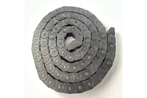 Openable High Flexible Nylon Cable Carriers 10*10 Towing Drag Plastic Chain CNC Router Construction Bridge Type Cable Bearings