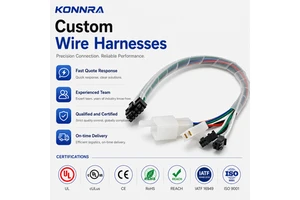 Molex MX3.0 Compatible Connector Wiring Harness Custom Cable Assembly For PCB Board