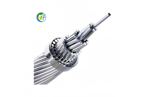 ACSR Bare Aluminum Wire 31core 241.7mm Sparrow ASTM B232 35kV High Voltage Cable For Solar/Wind/Substation/Rural