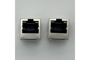 High Quality RJ45 Cat6 Keystone Jack Socket Connector with LED 8P8C Ethernet Shielded Stainless Steel Fast Speed Network
