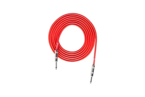 Factory 6.35mm Copper Right Angle Connect Guitar Cable High Spring Cable Wholesale for Acoustic Classical Guitar Accessories