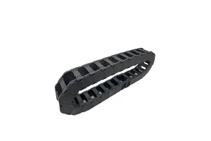 Cable Drag Chain Original Raw Material Reinforced Nylon Plastic Made Various Bending Radius Lathe Harness Carrier Drag Chain