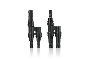 Moreday Top Technology IP67 2-to-1 Solar Connector High-Tech 2P Branch Socket Shower Rail PV Cable for Solar Systems