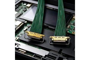 Custom 20454 20P Micro Coaxial Wire Harness High Speed Shielded Display Cable for Industrial Monitor Medical Imaging Equipment