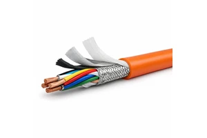 Durable 5 Million Cycles Drag Chain Cable With Oil Resistant Nitrile Jacket for CNC Machine Highly Flexible Control Wire