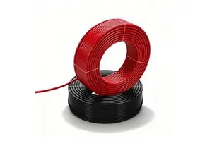 Low Voltage 1-Core Copper PV Cable XLPO Insulation 90C Heat Resistant Corrosion Resistant Wire for Solar Photovoltaic Power