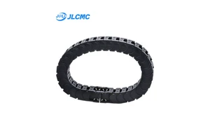 JLCMC BKLG Industrial Grade Openable Crossbars Silent Operation Bridge-type Cable Plastic Drag Chain for Automation Equipment