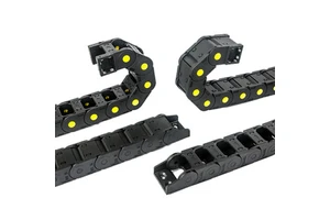 Chinese Manufacturer Reinforced Nylon Cable Drag Chain Flexible Plastic Cable Hose Carrier Chain for CNC