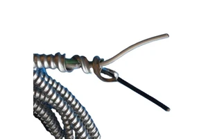 Stock MC Cable 12/2 Awg AC90 Wire Construction Application Copper Conductor & PVC Insulation
