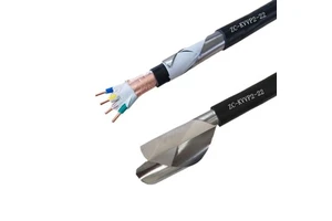 ZR-KVVP2-22 XLPE Insulated PVC Jacket Armored Shielded Control Cable Copper Conductor 2-7 Core 1.5-4 Square