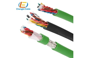 YY1006 Bending Resistant Single Sheath Twisted Pair Shielded Servo Motor Cables Trvvps High-Flex Signal Dragchain Cable