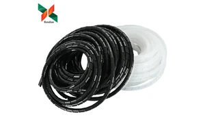 4-30mm Self-locking Flexible Spiral Cable Conduit, Used for Cable Wrapping Tubes in Home and Industrial Fields