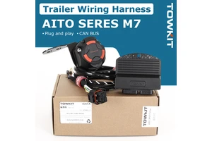 Trailer Wiring Harness for AITO Seres M7 Plug and Play,7/12/13 Pin Towing Electric Cable with CAN BUS