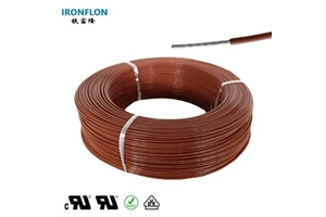 High Temperature Heating Resistant Auto Wire Copper Stranded Harness Wire FEP Insulated Electrical Wire UL1591 20AWG Tin Plated