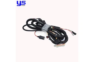 Waterproof Factory Direct Custom Trailer Wire Harness 13 Pin Cable Connector For RV Caravan Towing Light Power Extension Cable