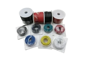 Quality 10 12 14 16 18 Various Colors Flexible Automotive Cable Single Core Insulation Primary Wire Automobile Cable