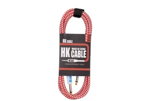 Electric Guitar Effects Pedals Connection Cable No Noise Shielded Bass Cable Metal 6.35mm Connector Audio Guitar Accessories 3M