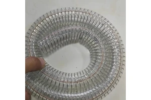 PVC Steel Wire Reinforced Oil Hose Chemical Resistant Hose for Diesel and Lubricant Oil