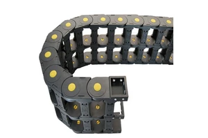 Closed Plastic Drag Chain Flexible Wear Resistance Cnc Cable Track Cable Protection Chain