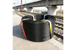 Aosen 1*7 Drawn Wire PC Steel Strand ASTM Standard 15.24mm Low Relaxation SHRW82B Grade High Quality Bending Service Building