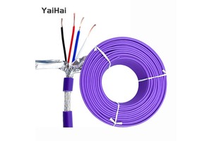 Industrial Bus Cable Profibus Devicenet Profinet 8 Core 22AWG Signal Transmission Profibus BUS Pur Flexible Cable for Roboot