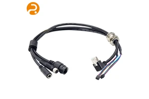 IP65 Waterproof PVC Aluminum Conductor Multi-Interface Industrial Harness (RJ45/Power/Terminal) For IoT/Automation (CE