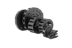 China High-quality Black Nylon Energy Cable Drag Chain for CNC Machine Tools