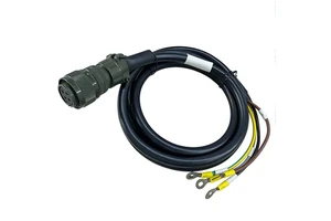 Shielded Servo Terminal Cable 4PIN 1.5m RV2-8 Oil-Resistant PVC/PTFE/PBT IP67 Waterproof Wire Harness Cable for