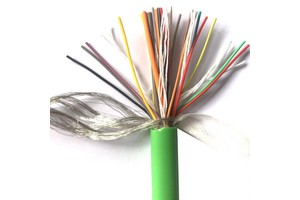 Sheathed PUR Torsion Resistant Oil Resistant Flexible Twisted Pair Shielded Control Robot Cable PVC Copper Core Insulated Wire