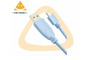 Tinned Copper USB 2.0 Mini Data Cable Fast Charging Industrial Control signal Cable 3750x Console Cable