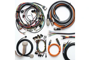 Industrial Grade Custom PBT Wire Harness Cable Assembly Multi Connector Wiring Loom for Electronic Home Appliance Automation
