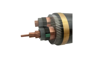Yjv Insulated Electric Wire Power Cable Medium And Low Voltage PVC/XLPE Sheathed Copper/Aluminum Core Steel Wire Armored Cable