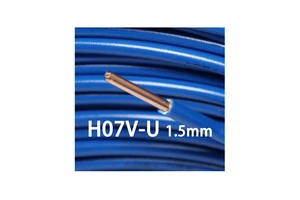 PVC Insulated Single Core Solid Conductor H07V-U 1.5mm Copper Cable House Wiring