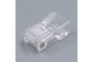 SCONDAR Rj45 Cat5 Cat5e Cat6 Cat6a Cat7 Male Connector Network Ethernet Cat 6 Internet Connector Modular Snap RJ 45 Plug 8P8C