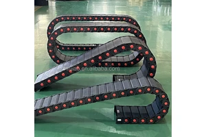 Flexible Protection Chains Height 45mm Carrier Track Plastic Cable Drag Chain
