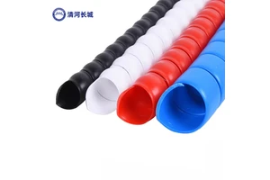 Spiral Cable Wrap Wire Management Tidy Kit Easy Install Flexible Durable Custom Color Support for Industrial Applications