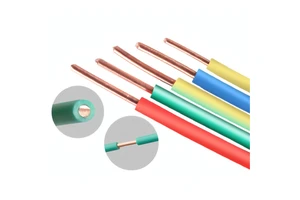 Manufacturer's 220V House Construction Electrical Supply BV4mm 6mm 10mm Cable with PVC Copper Wire Cable Stranded Conductor