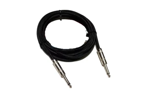 Guitar Cable 6MM Balanced Stereo Audio Cable Male to Male Jack Musical Wire Audio TS 6.35mm Instrument Cable