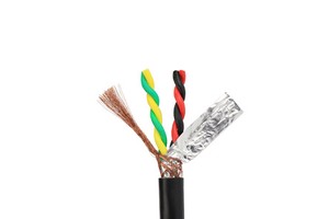 Sheathed PUR Torsion Resistant Oil Resistant Flexible Twisted Pair Shielded Control Robot Cable