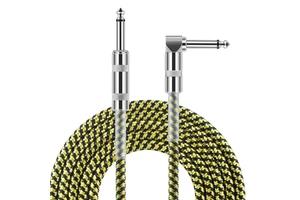 High-Quality Guitar Audio Cable with Universal Support and Noise Reduction