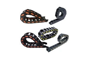 Wear Resistant Nylon Drag Chain High Elasticity Cable Carrier for Conveyor Systems