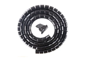 PE Spiral Cable Wrap Sleeve Flexible Wire Organizer Tube Expandable Cable Management for Wire Harness Protection Cable Bundling
